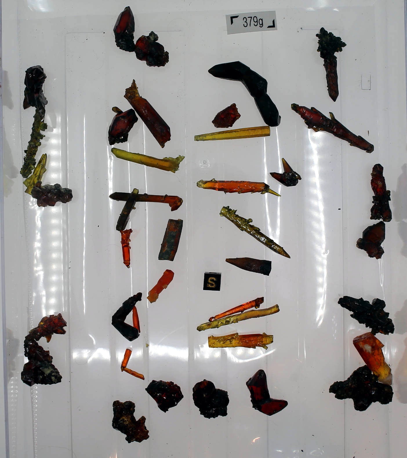 Zincit-A-grade-Lot: complete lot 379g
