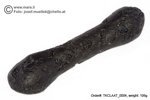 Sale:cosmic droplet - Huge 106  gram  Tektite - Dumbbell AA-quality