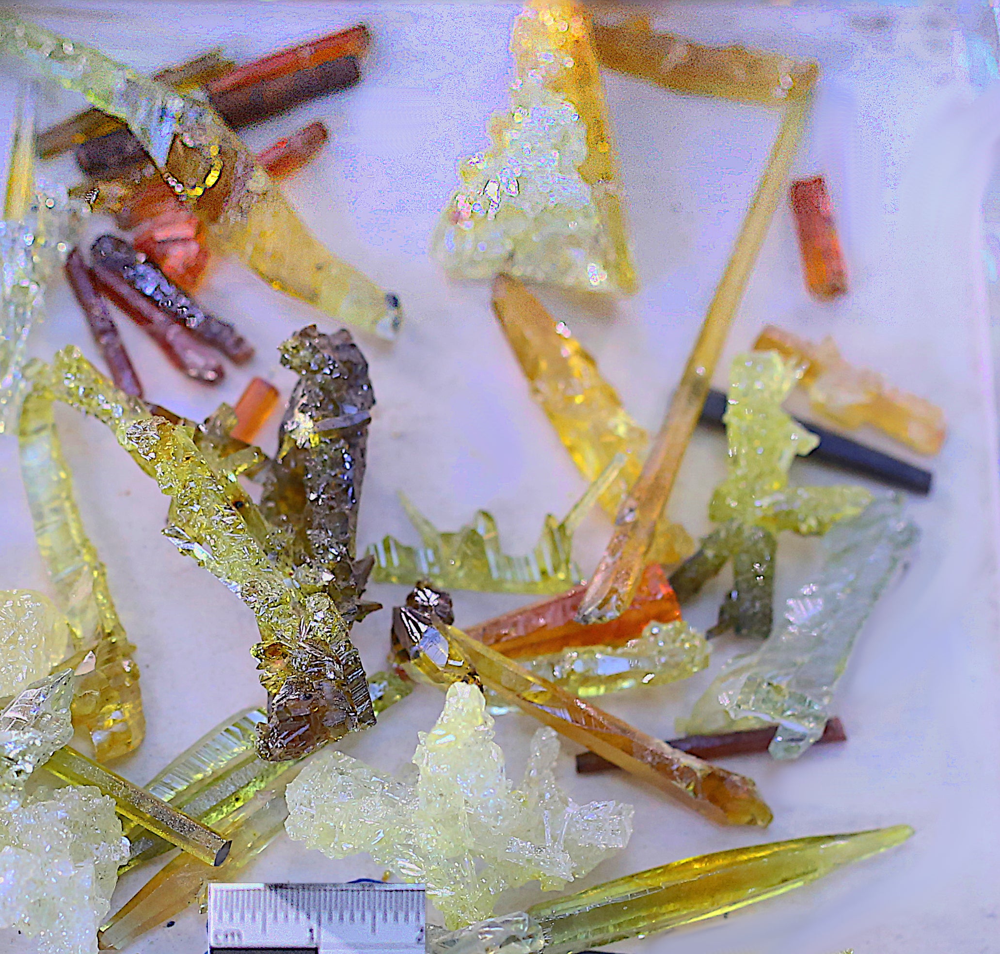 250g lot of vibrant Smokestack Zincite from Poland-Fiery, Fluorescent, 1-of-a-Kind Specimens d